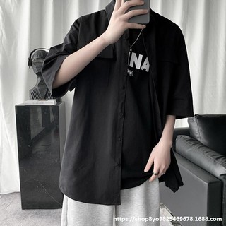 Áo sơmi nam bigsize từ M đên 3XL (90kg, 100kg, tối đa 145kg) unisex, sơ mi tay lỡ size lớn nam nữ