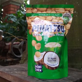 Snack Nhân đậu phộng Oishi PINATSU vị Nước cốt dừa | 95g