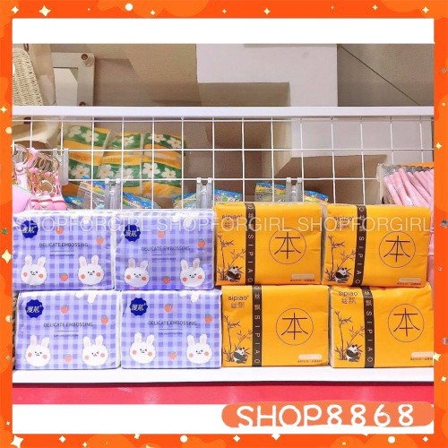Giấy ăn con thỏ cute bich , giấy dai bền đẹp  -shop8868