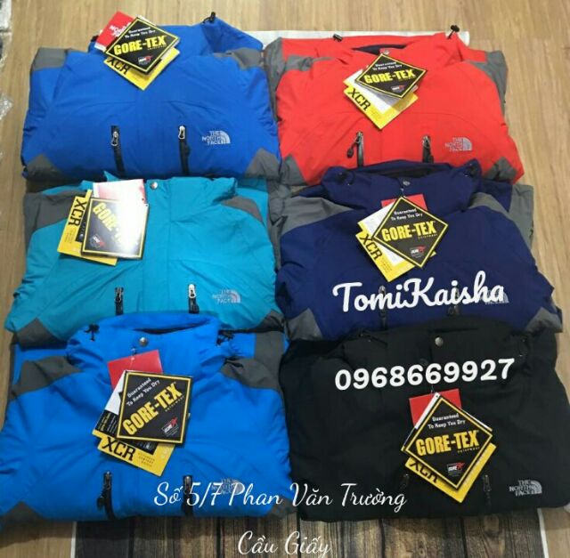 Áo khoác dày, đại hàn,  Đi tuyết.  Áo 3 lớp TNF lót nỉ shop TomiKaisha