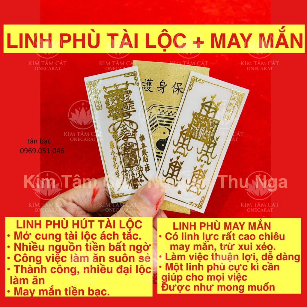 phong thủy tốt , miếng dán điện thoại , ipad , xe , để trong ví , két , có quý nhân phù trợ | BigBuy360 - bigbuy360.vn