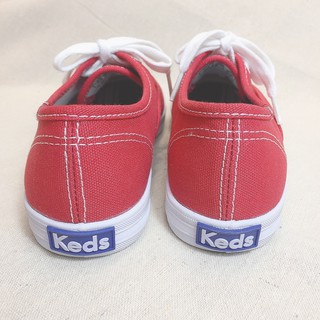 Giày vải Canvas nữ Keds CH đỏ