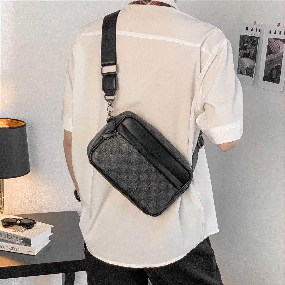 Túi Đeo Chéo Nam Da PU chống nước chống trầy cao cấp - MIMI BOX