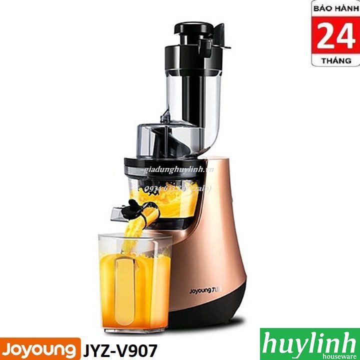 [Mã ELHAMS5 giảm 6% đơn 300K] Máy trái cây chậm Joyoung JYZ-V907 - Tặng lưới làm kem