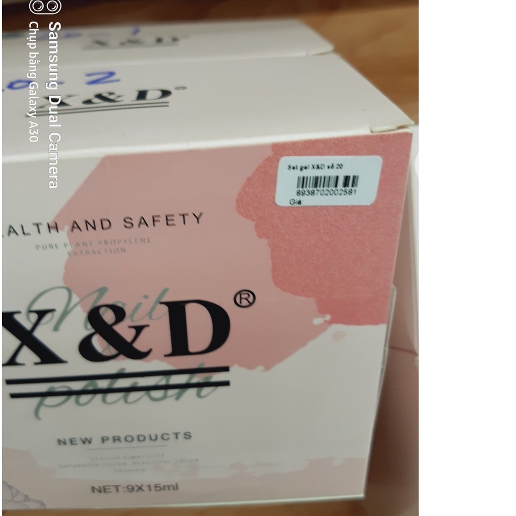 Set gel X&amp;D số 20 (NA6386)