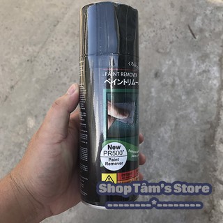 Hóa chất, dung dịch tẩy sơn Samurai PR500 dùng trên kim loại xe máy, ô tô