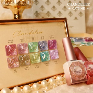 "Cats Me - Glitter Gel 10ml": Sơn Gel Nhũ Autumn Chandelier Collection, Sơn nhũ Hàn quốc chính hãng 10ml