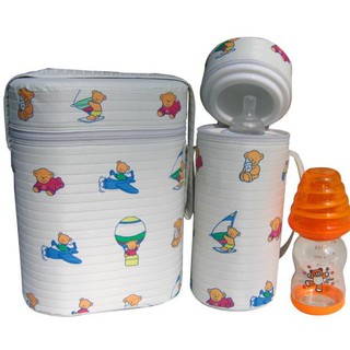 Bình Ủ Sữa Đôi LOẠI LỚN hàng Việt - Bình Ủ Cổ Rộng 3 Lớp (ĐỰNG ĐƯỢC CÁC LOẠI BÌNH SỮA comotocmo, pigeon, nuk, avent ...)