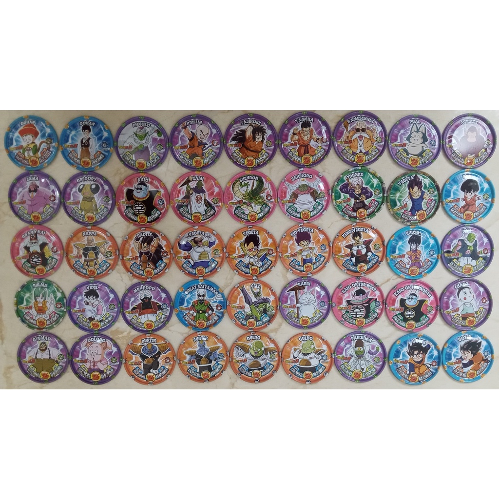 Thẻ thiếc Dragon ball Toonies series Đánh thức rồng thần 2017