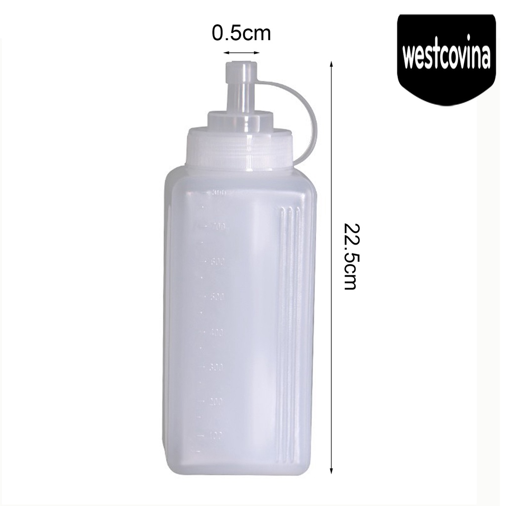 [Hot]☀ Bình Nhựa Đựng Nước Sốt 800ml Tiện Dụng Cho Nhà Bếp
