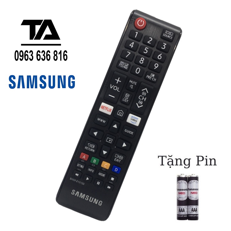 Điều khiển tivi Samsung 2020 mới tặng kèm pin