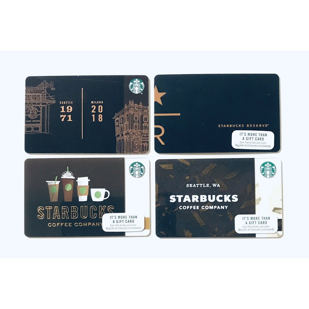 Thẻ Starbucks US lưu niệm - Phiên bản Starbucks Coffee Company