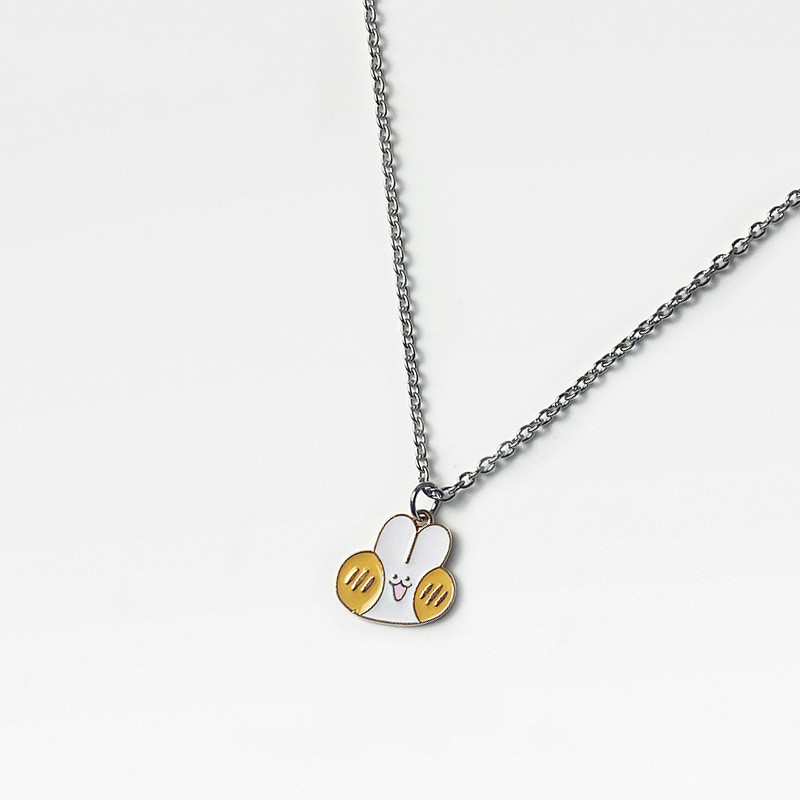 Dây Chuyền Mặt Họa Tiết Thỏ Hoạt Hình Phong Cách Hàn Quốc Đáng Yêu Dành Cho Nữ 22687