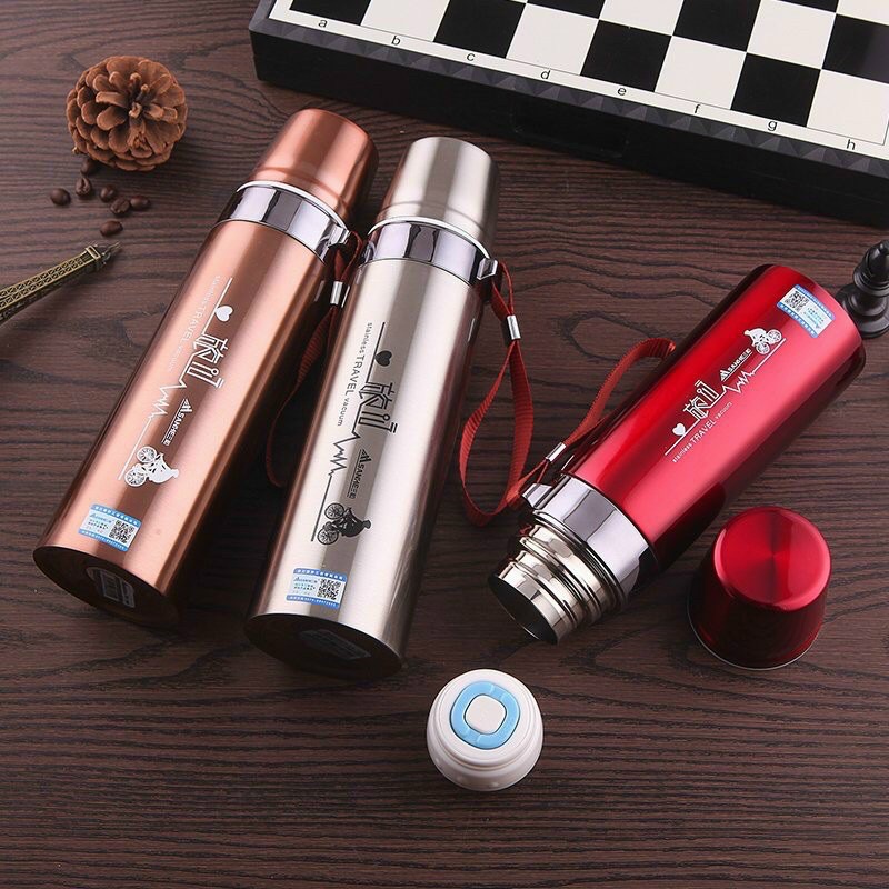 [GIỮ NÓNG/LẠNH 800ML] Bình giữ nhiệt đa năng,24h inox 304 cao cấp