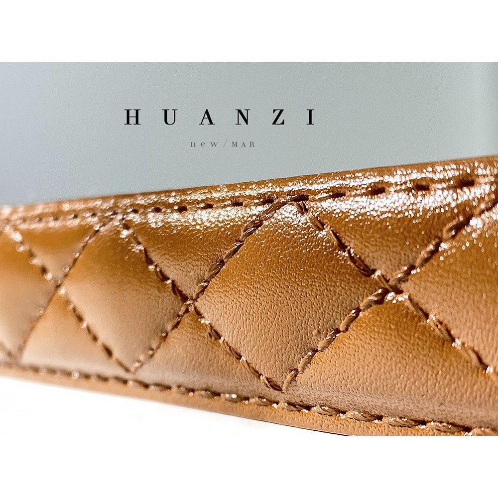 THẮT LƯNG DÂY NỊT NỮ chất da PU cao cấp bản 2.3cm mặt khóa xích vàng