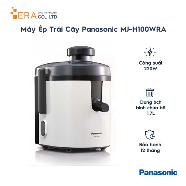 Máy ép trái cây Panasonic PAVH-MJ-H100WRA