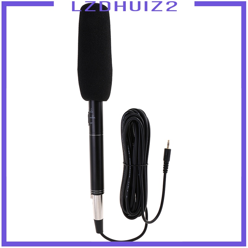 Les Fleurs Interview Microphone Uni-Directional Condenser Recording Speech Microphone B