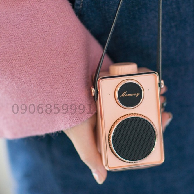 Loa Bluetooth mini CYKE phong cách Retro cổ điển (remeber me)