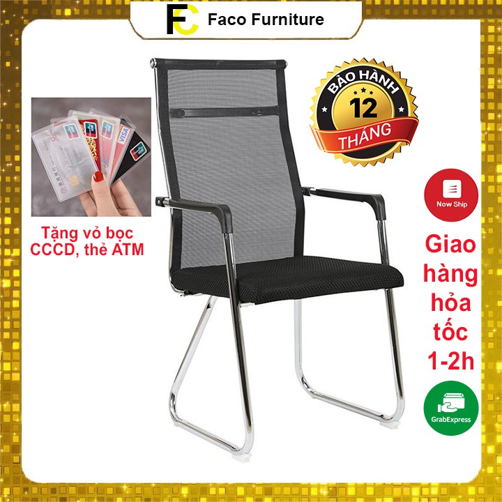 Ghế xoay, ghế chân quỳ văn phòng, ghế làm việc cao cấp lưng lưới, ghế tựa đầu cao cấp