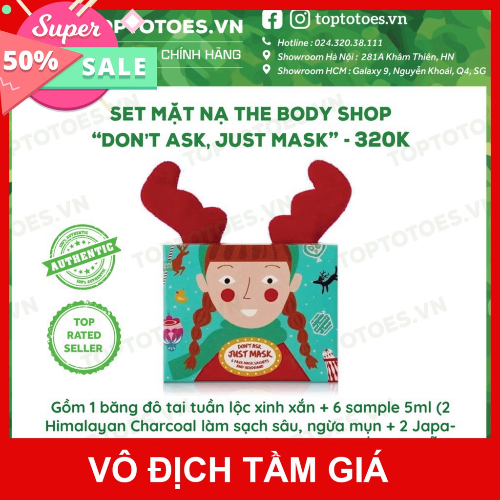 XẢ HÀNG Set quà tặng (gift set) The Body Shop XẢ HÀNG