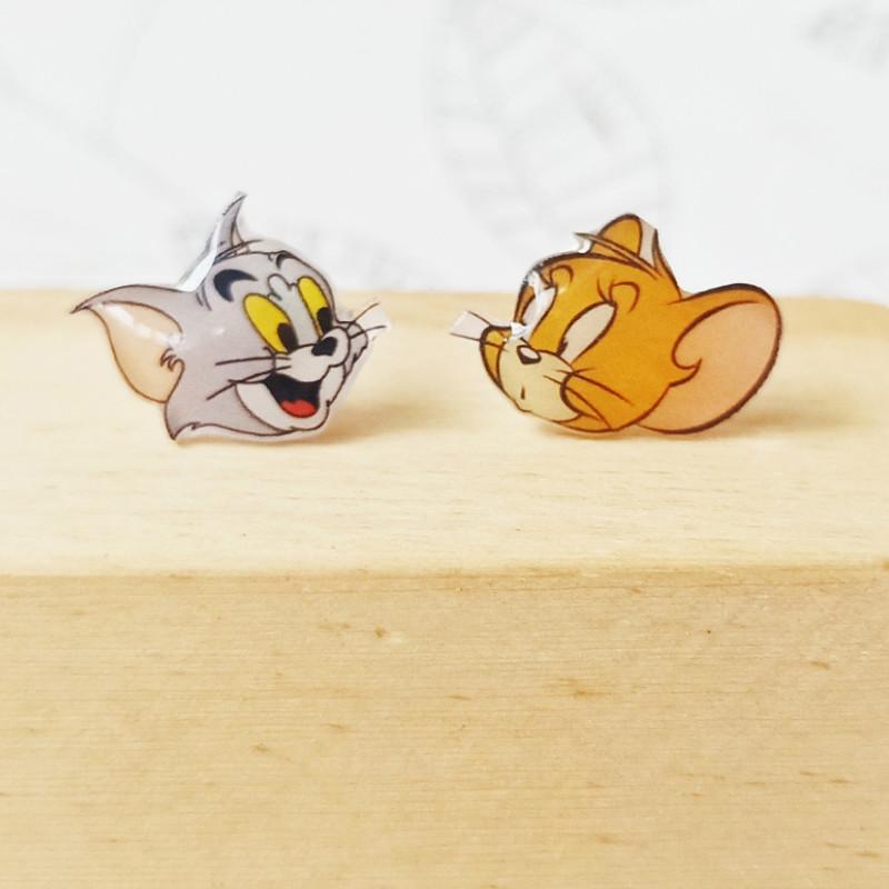 Khuyên Tai Hình Hoạt Hình Tom And Jerry Xinh Xắn