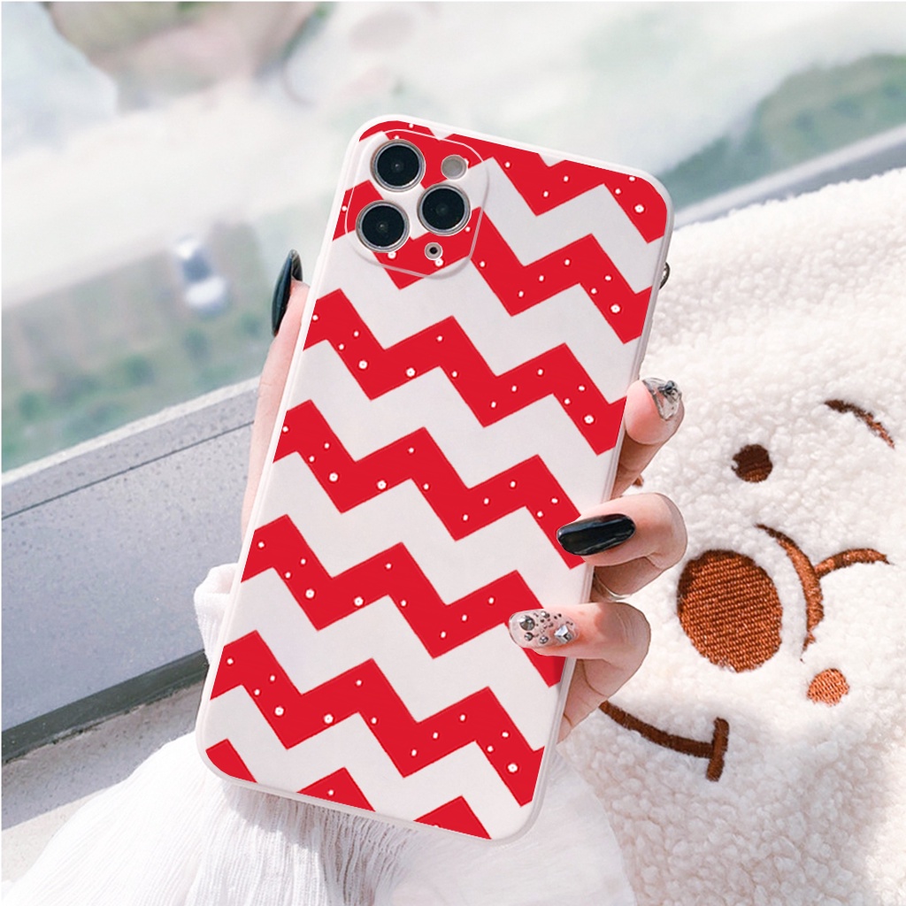 Ốp lưng iphone vuông cạnh họa tiết giáng sinh Merry Christmas 6/6plus/7plus/8/8plus/x/xr/xs/11/12/pro/12promax e114 | BigBuy360 - bigbuy360.vn