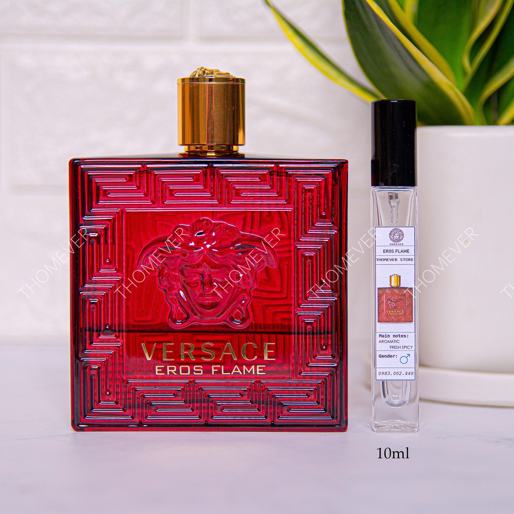 Nước Hoa Versace Eros Flame Eau de Parfum [ Mẫu Thử 10ml ]