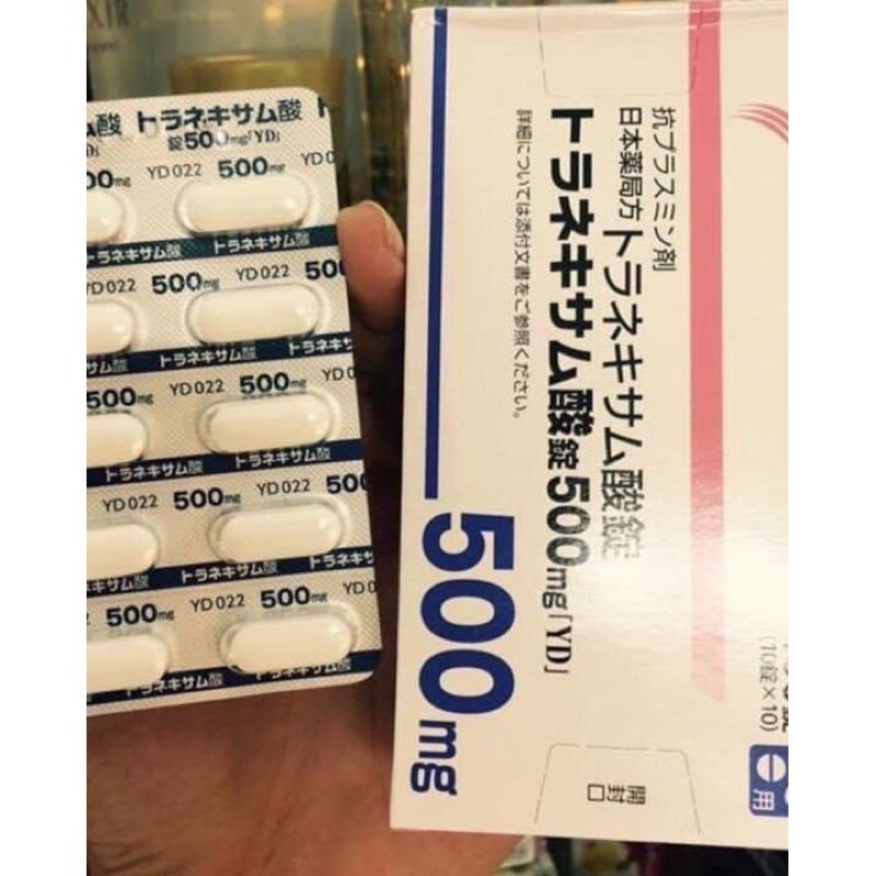 Viên uống trắng Transamin Skin White 500mg Nhật Bản | BigBuy360 - bigbuy360.vn