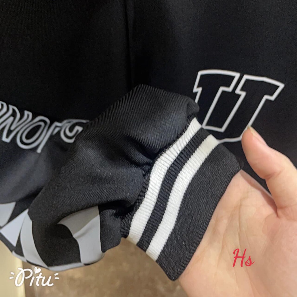 Áo bomber nam nữ Takeep form rộng unisex - Áo khoác dày dặn họa tiết cờ caro thời trang hàn quốc | BigBuy360 - bigbuy360.vn