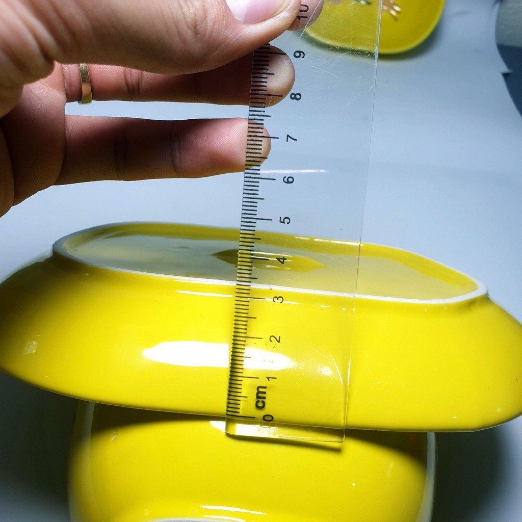 Bát Ăn Dặm Gốm Sữ Kiểu Nhật Mèo Vàng Dễ Thương, Chén Đĩa Ăn Dặm Hình Thú