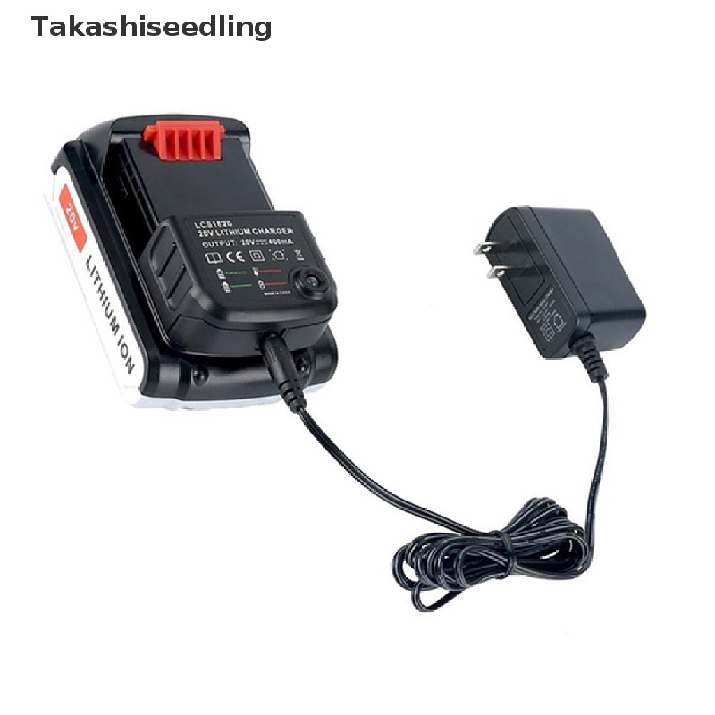 Bộ Sạc Pin Lithium 20V LCS1620 Màu Đen + Cổng Sạc Có Thể Tháo Rời / STANLEY LBXR20