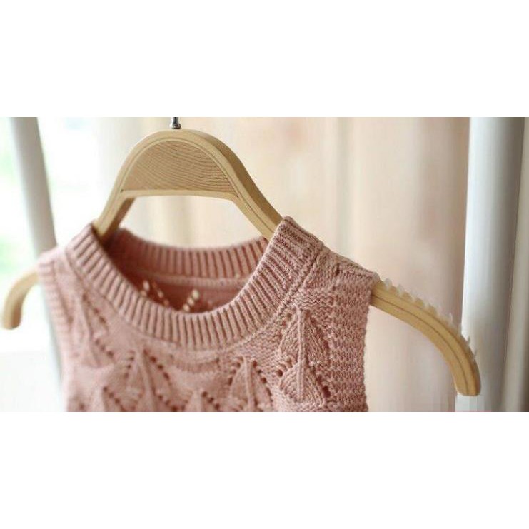 ❤Áo Khoác Len Không Tay Thời Trang Xuân Thu 2021 Dễ Thương Cho Bé Gái