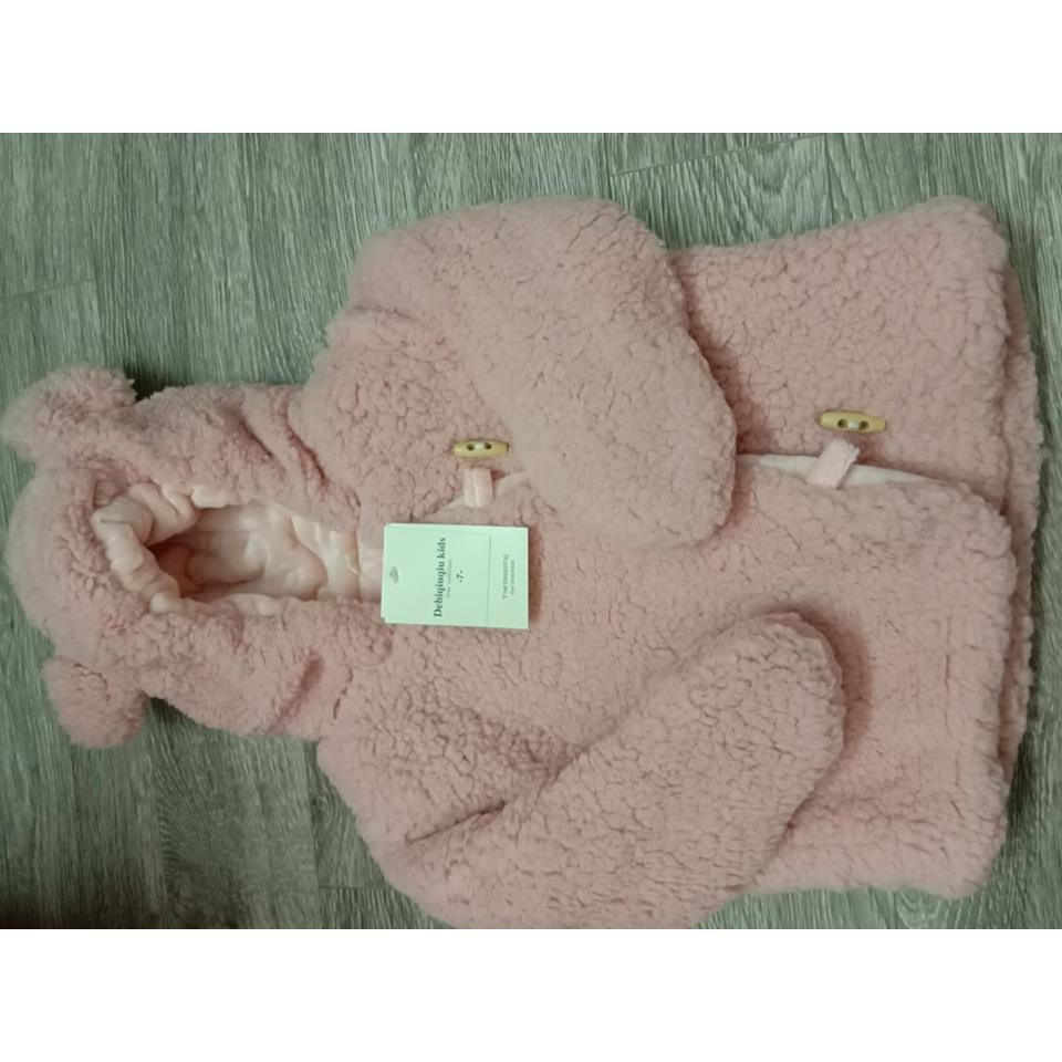 Áo khoát lông cừu tay gấu | BigBuy360 - bigbuy360.vn