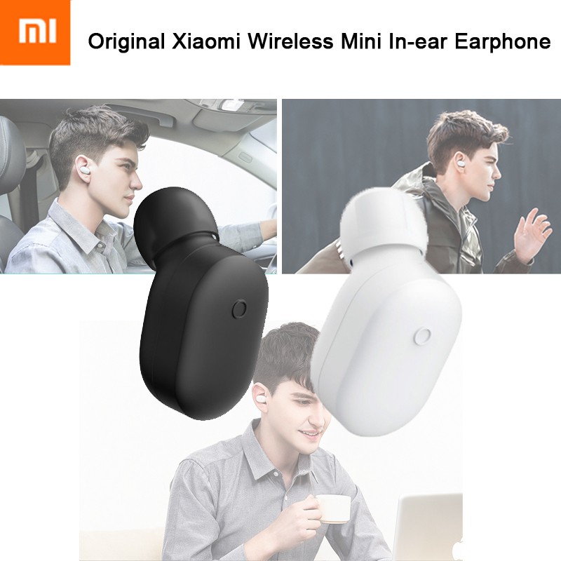 tai nghe nhét tai không dây bluetooth chống nước mini siêu nhẹ có mic Xiaomi