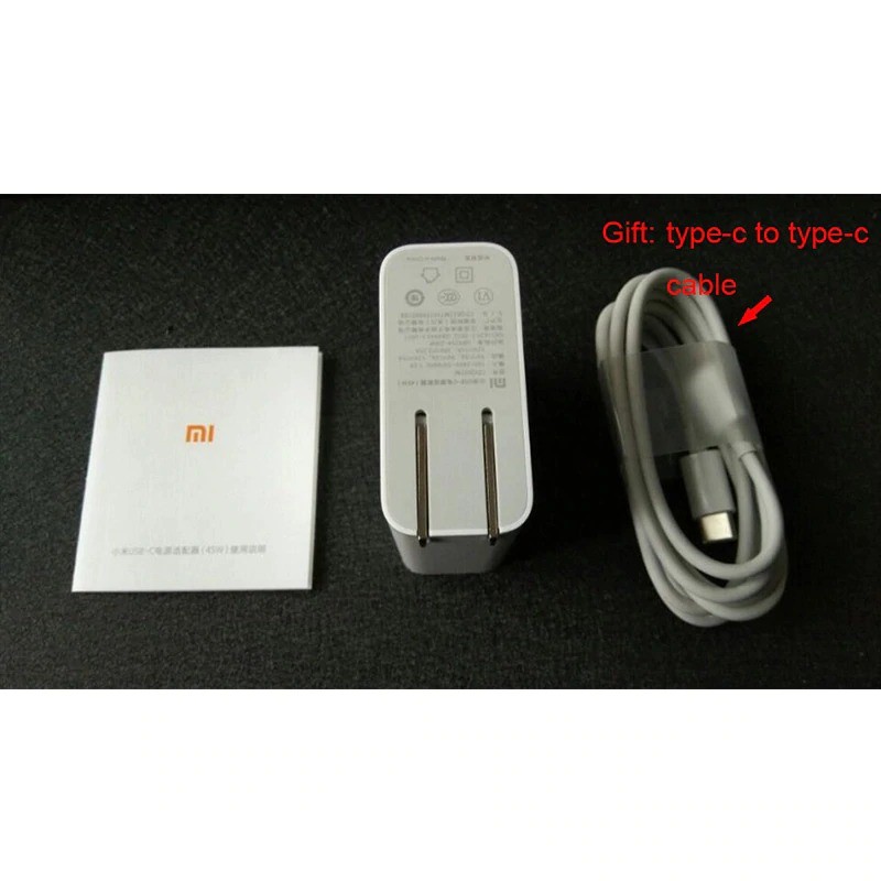 Củ sạc nhanh XIAOMI USBC 45W PD