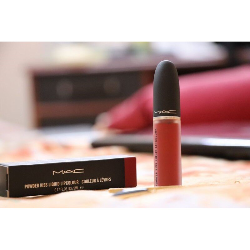 [100% AUTH] Son Kem Lỳ MAC Powder Kiss Liquid Lipcolour | Thế Giới Skin Care