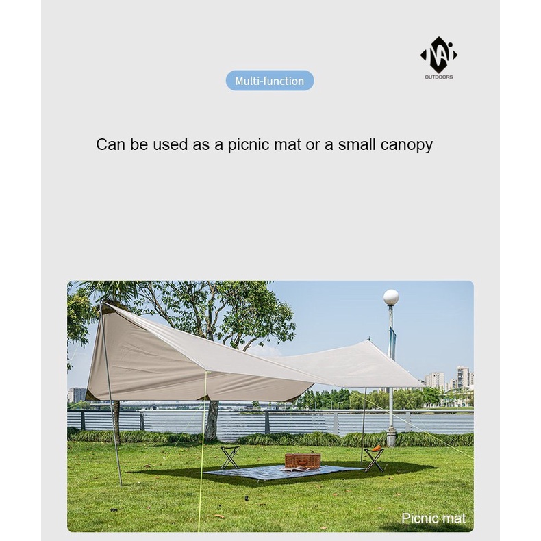 Thảm dã ngoại cách nhiệt NatureHike NH20FCD03