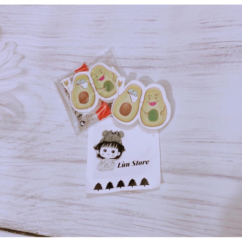 Gôm/ tẩy hình trái bơ