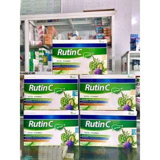 VIÊN RUTIN -C ACTISO ( Hộp 30 viên)- HỖ TRỢ THANH NHIỆT, TĂNG SỨC BỀN THÀNH MẠCH VÀ GIẢM CHẢY MÁU CHÂN RĂNG
