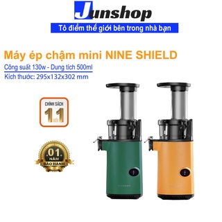 Máy Ép Chậm Mini Nineshield - Máy Ép Chậm Trái Cây Hot Nhất Mùa Hè Này - Lỗi 1 đổi 1, Chính Hãng Bảo Hành 12 Tháng