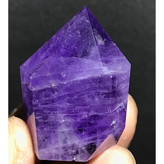 Cột Thạch Anh Tím Tự Nhiên Trong Suốt Chống Bức Xạ Trang Trí Phòng Khách Văn Phòng