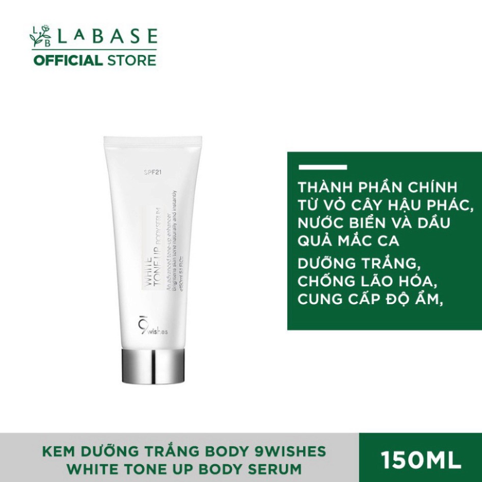 9WISHES - Kem dưỡng trắng body 9wishes White Tone up Body Serum R804