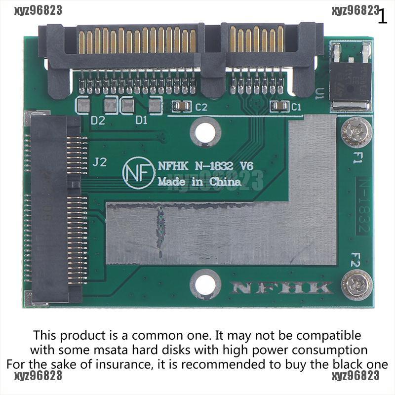 Thẻ Chuyển Đổi Nửa Chiều Cao Msata Mini Pcie Ssd Sang 2.5 '' Sata3 6.0gps | BigBuy360 - bigbuy360.vn