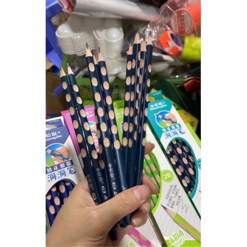 [ Tặng gọt bút chì] Hộp 12 bút chì định vị 2B baostore