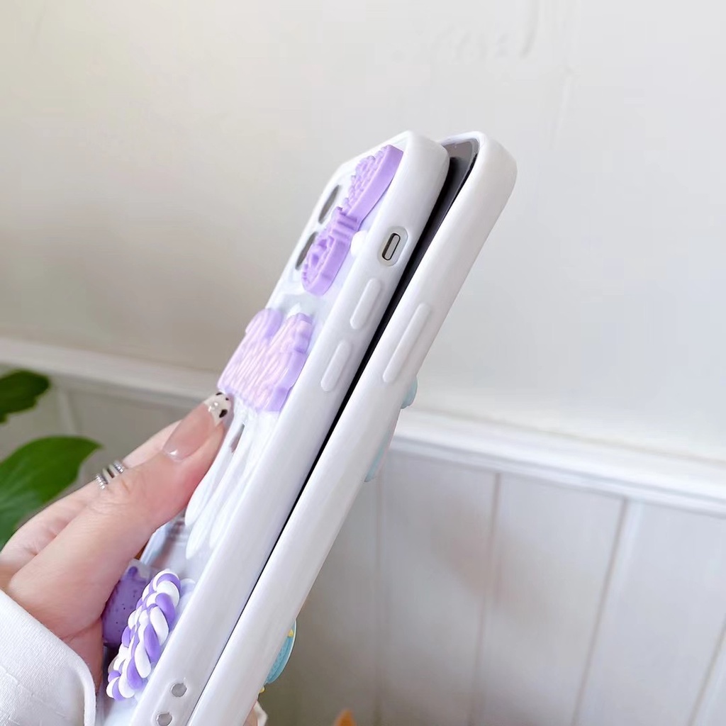 Ốp Điện Thoại TPU Hình Thỏ Barbie 3D Cho iPhone 14 Pro Max 14 Plus 13 Pro Max 13 Mini 12 Pro Max 12 Mini 11 Pro Max 7 8 Plus XR Xs Max SE 2020