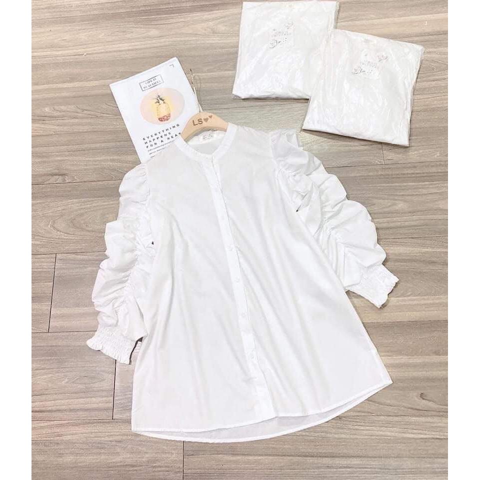 Áo sơ mi tay nhún HSU0221 | BigBuy360 - bigbuy360.vn