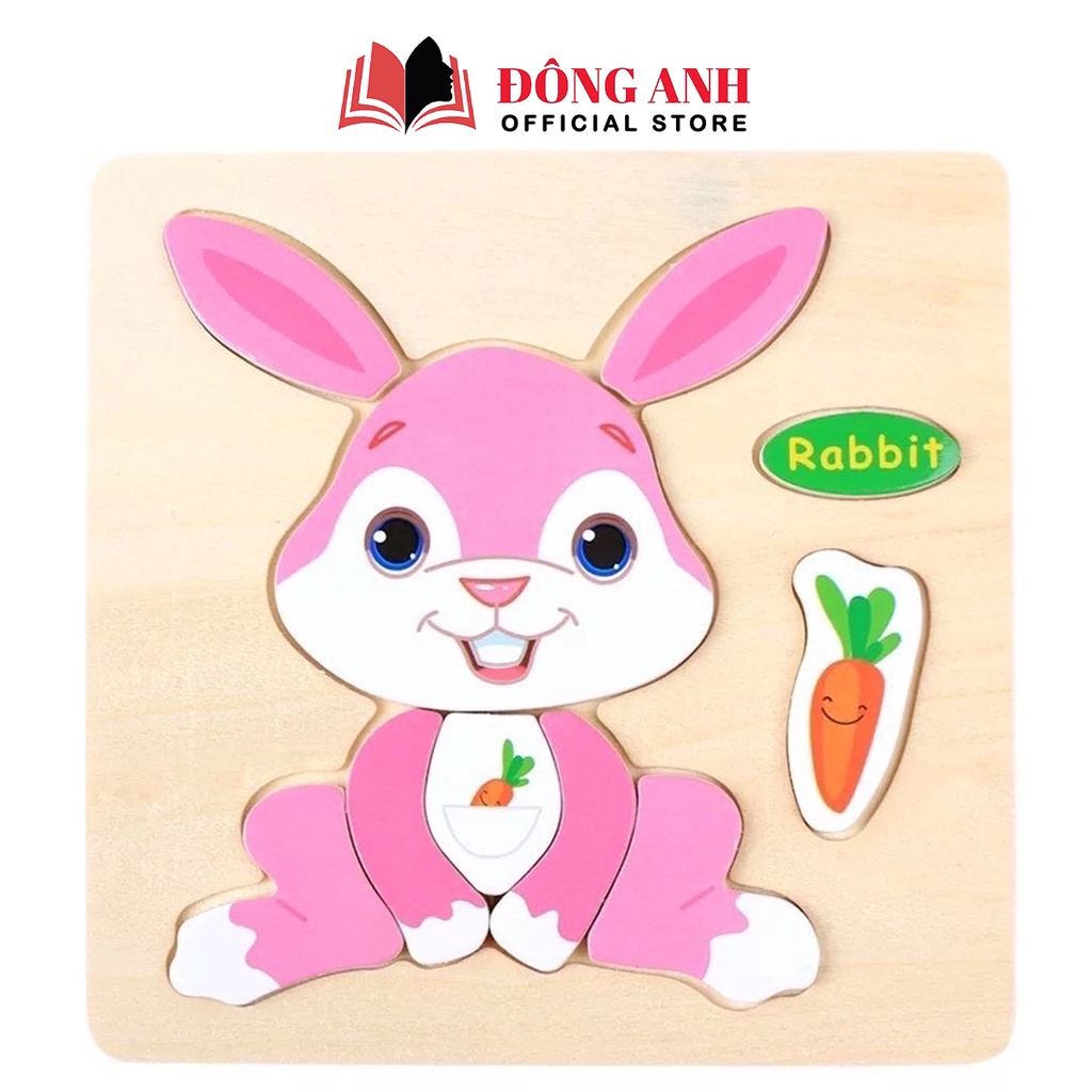 Tranh ghép gỗ 3D Baostore nhiều chủ đề dành cho bé từ 1-4 tuổi