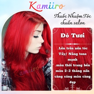 Thuốc nhuộm tóc ĐỎ RED - ĐỎ LỬA - FIRE