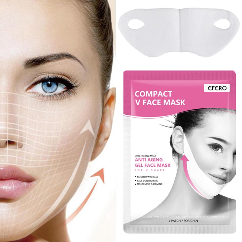 [Hàng mới về] Mặt nạ thon gọn mặt tạo cằm chữ V 3D cho nữ