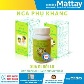 Nga Phụ Khang - Hỗ Trợ Giảm Sự Tiến Triển Của U Nang Buồng Trứng, Rối Loạn Linh Nguyệt. ( 60 viên ).